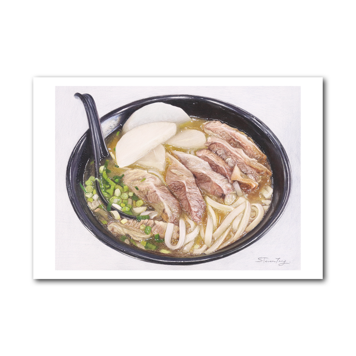 Postcard - Beef Brisket Rice Noodle