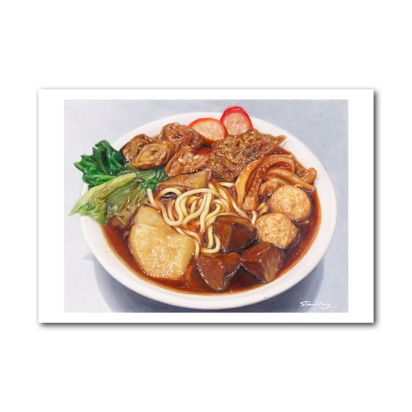 Postcard - Cart Noodles