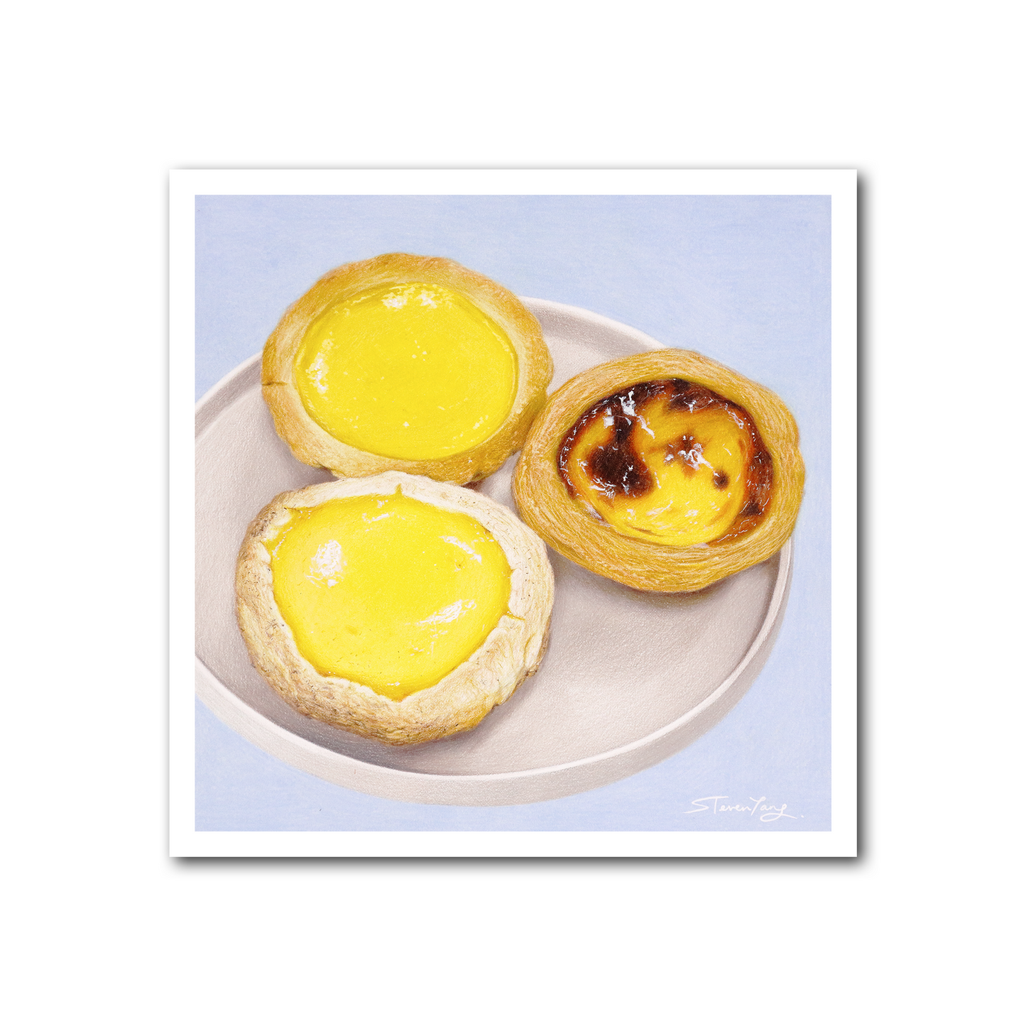 Postcard - Egg Tarts