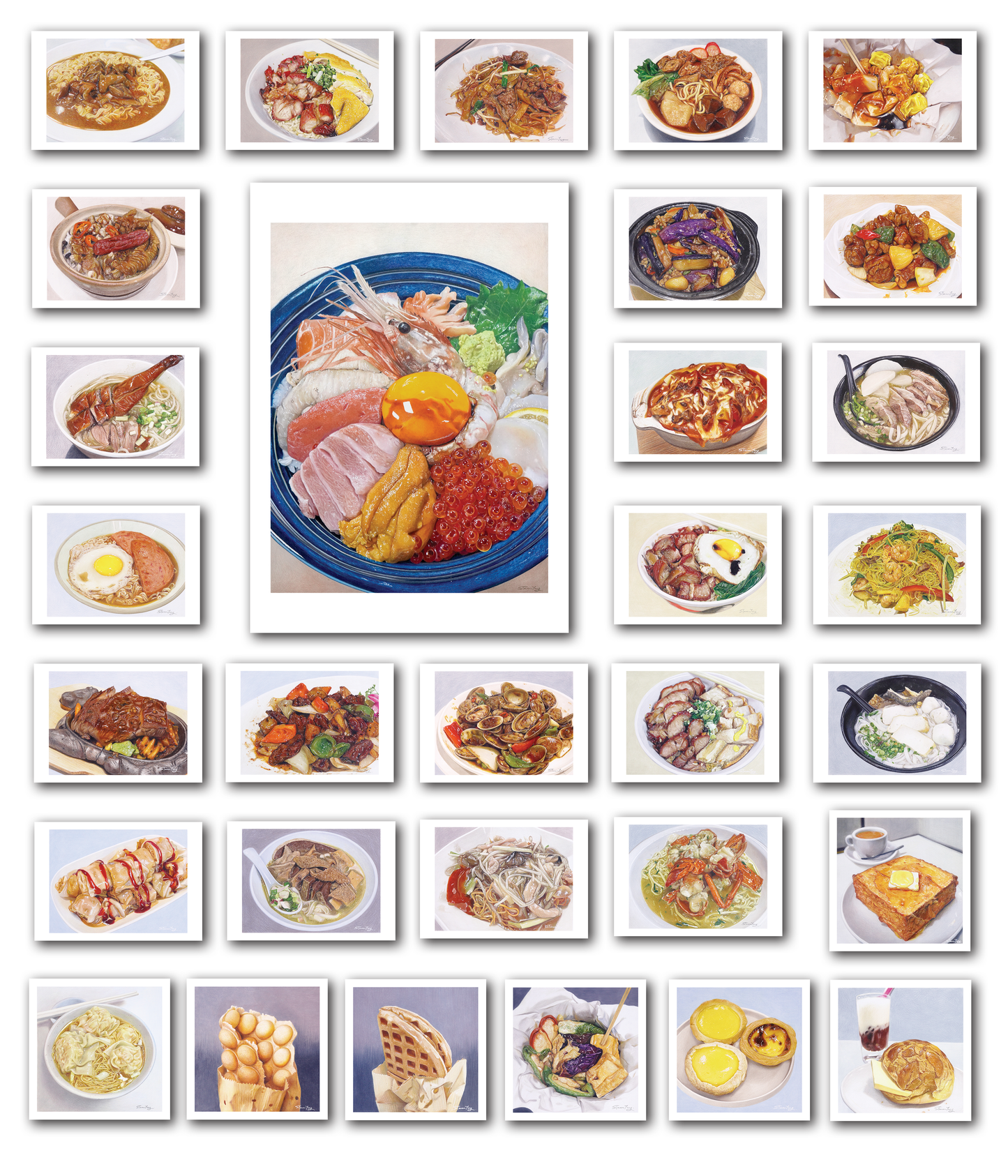 Full set of 30 postcards + Extra 3 special edition (Free local shipping)