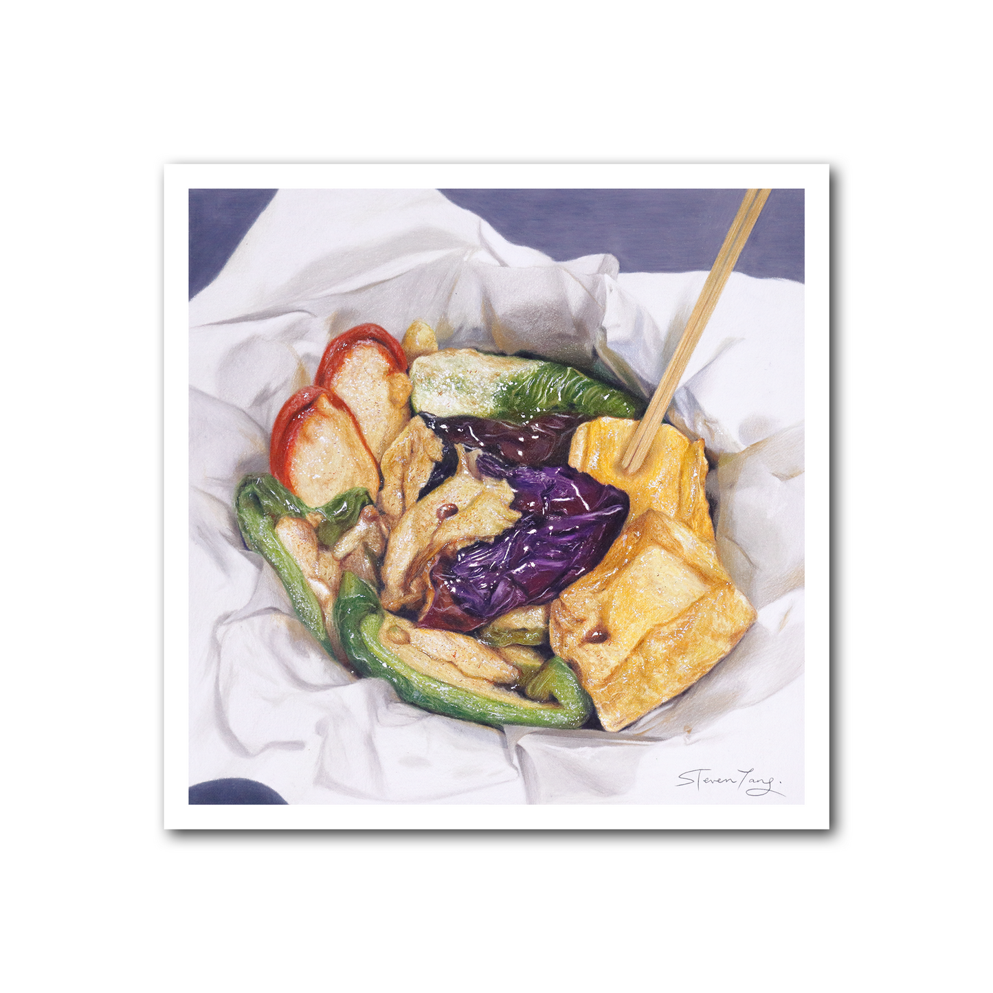 Postcard - Three Stuffed Treasures