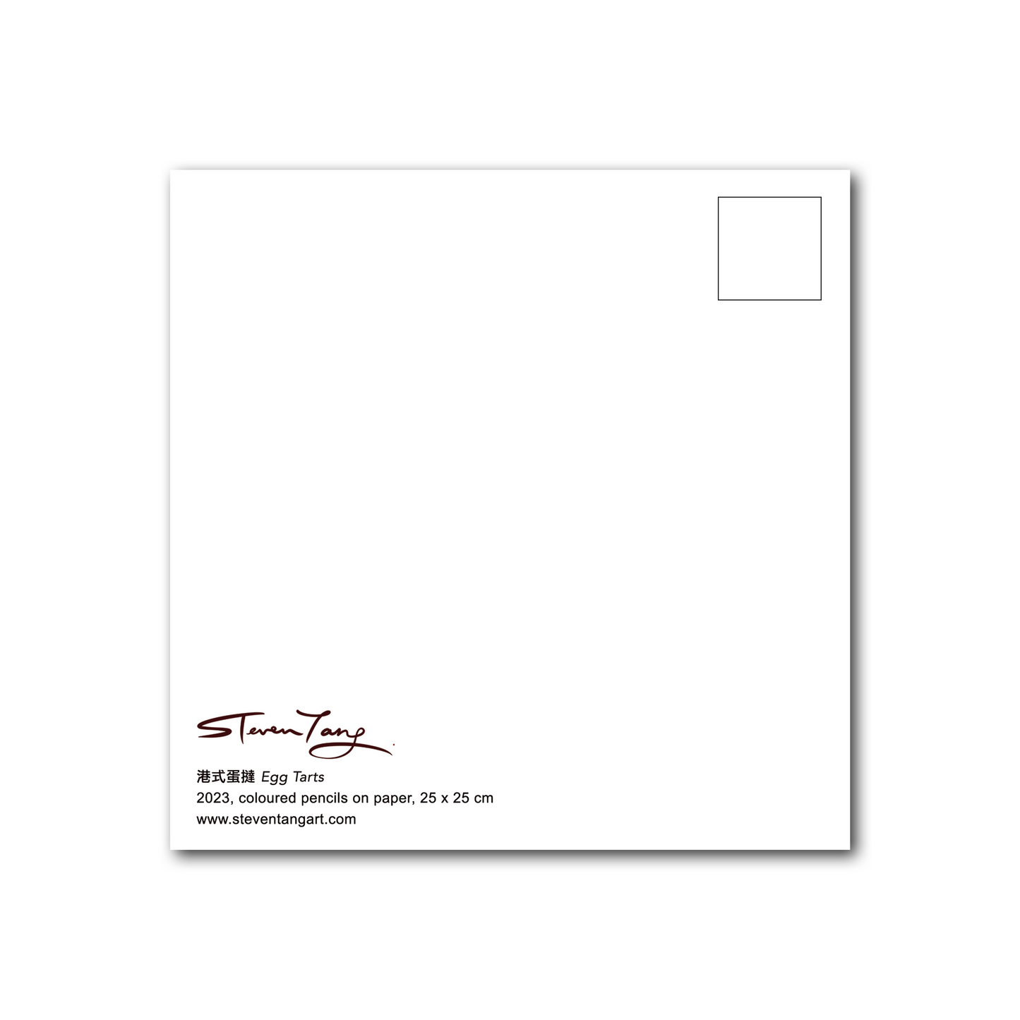 Postcard - Egg Tarts